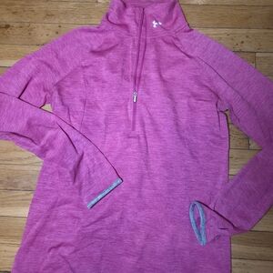 Women's Under Armour Pink Quarter-Zip